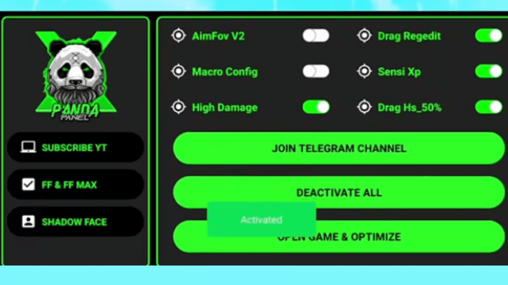 panda x panel ff 2026