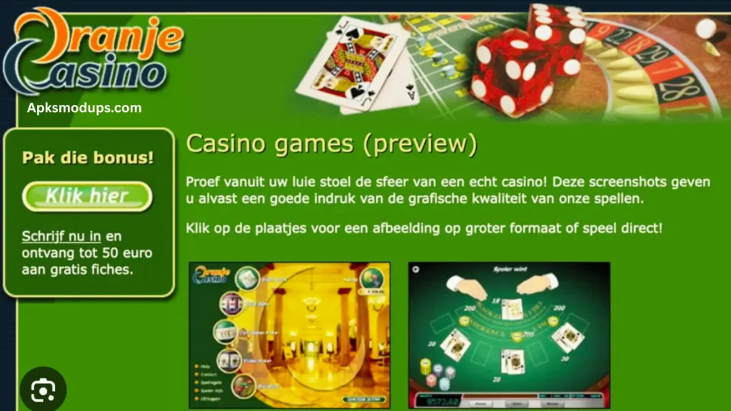 Oranje Casino Download 